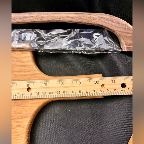 Handmade Wooden Cutting Board and Bread Violin Bow Knife Saw Serrated New Gift - Picture 14 of 16